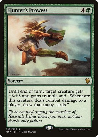 Hunter's Prowess [Commander 2017] | Cracking-Singles