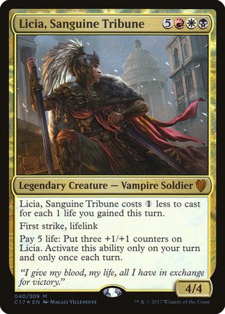 Licia, Sanguine Tribune [Commander 2017] | Cracking-Singles