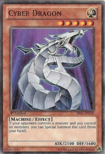 Cyber Dragon [BP01-EN138] Starfoil Rare | Cracking-Singles