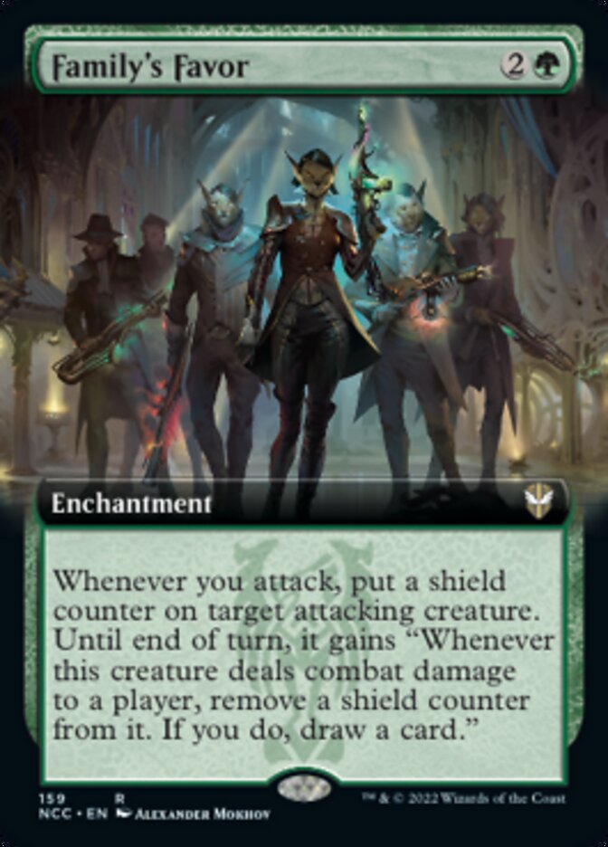 Family's Favor (Extended Art) [Streets of New Capenna Commander] | Cracking-Singles