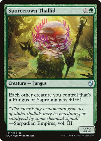 Sporecrown Thallid [Dominaria] | Cracking-Singles