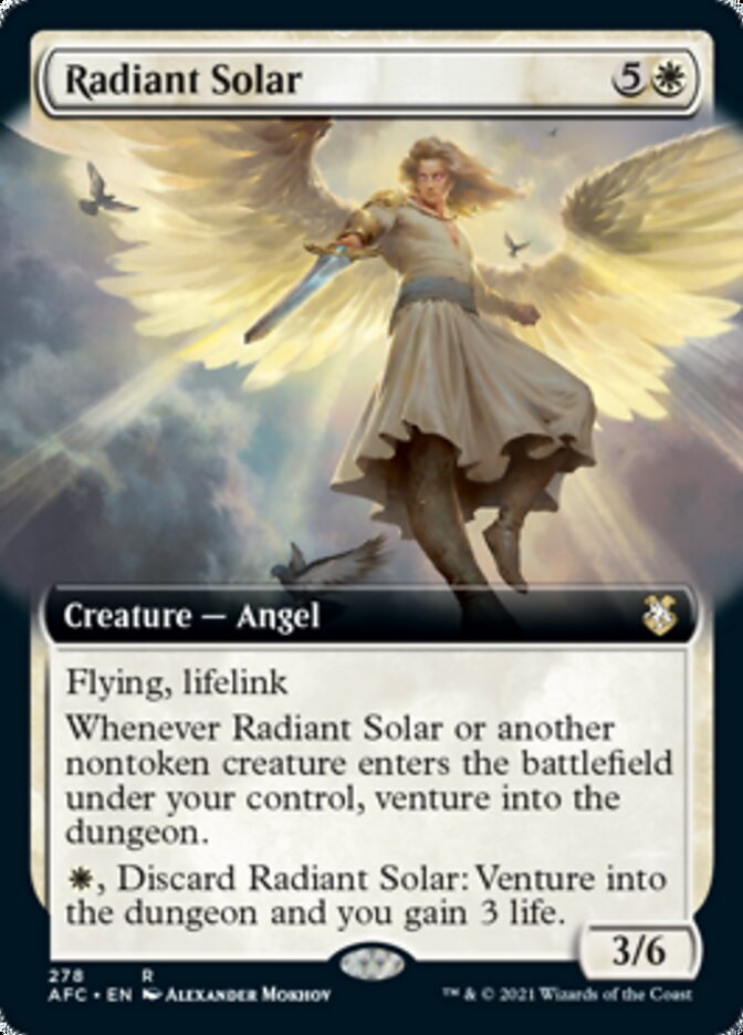 Radiant Solar (Extended) [Dungeons & Dragons: Adventures in the Forgotten Realms Commander] | Cracking-Singles