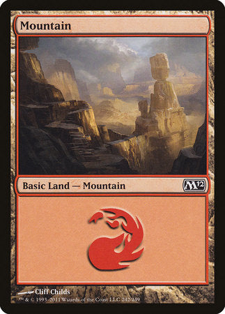 Mountain (242) [Magic 2012] | Cracking-Singles