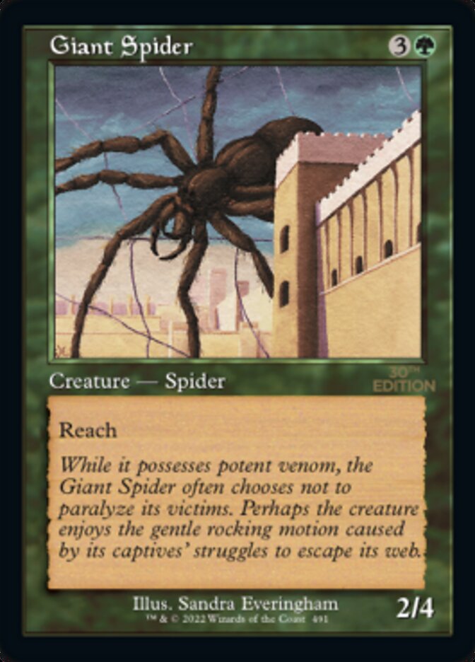 Giant Spider (Retro) [30th Anniversary Edition] | Cracking-Singles