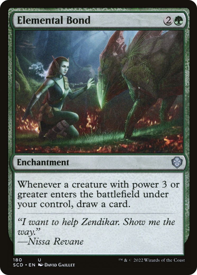 Elemental Bond [Starter Commander Decks] | Cracking-Singles