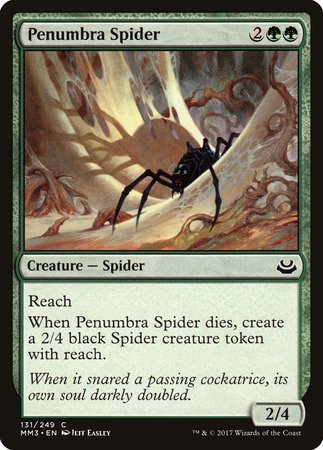 Penumbra Spider [Modern Masters 2017] | Cracking-Singles