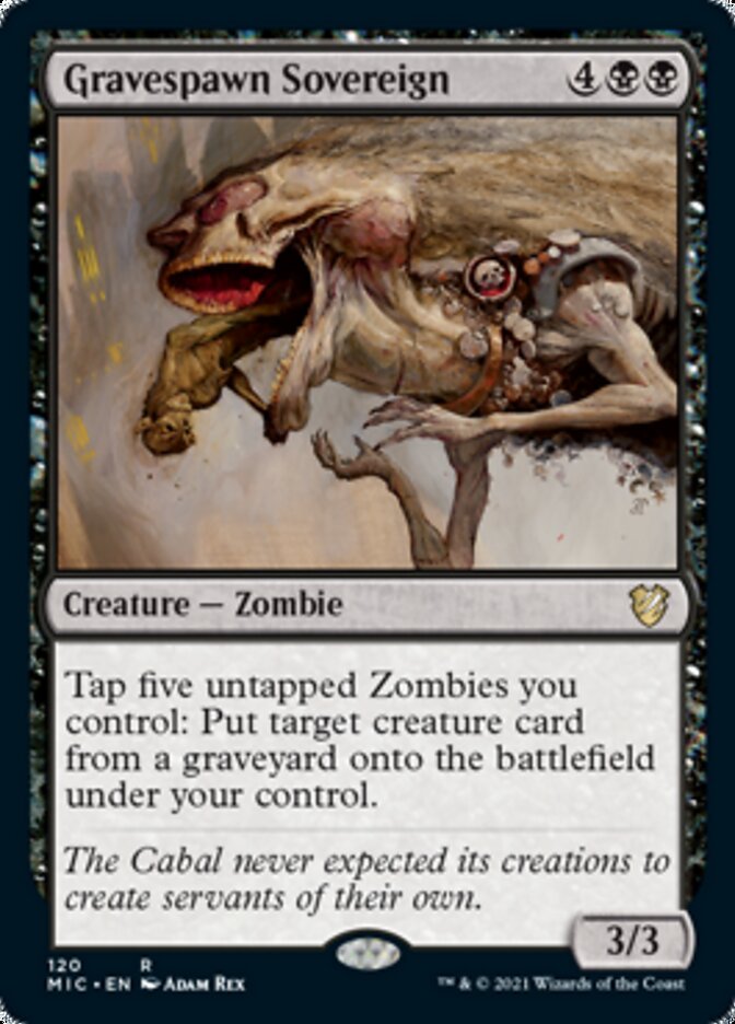 Gravespawn Sovereign [Innistrad: Midnight Hunt Commander] | Cracking-Singles