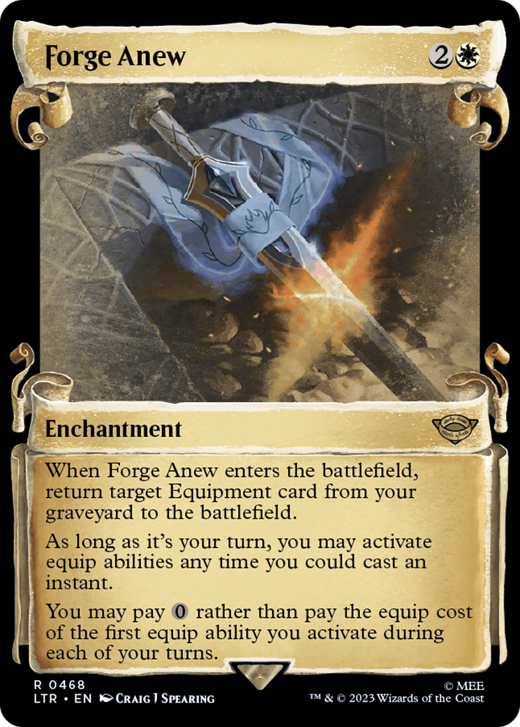 Forge Anew [The Lord of the Rings: Tales of Middle-Earth Showcase Scrolls] | Cracking-Singles
