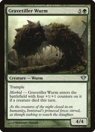 Gravetiller Wurm [Dark Ascension] | Cracking-Singles
