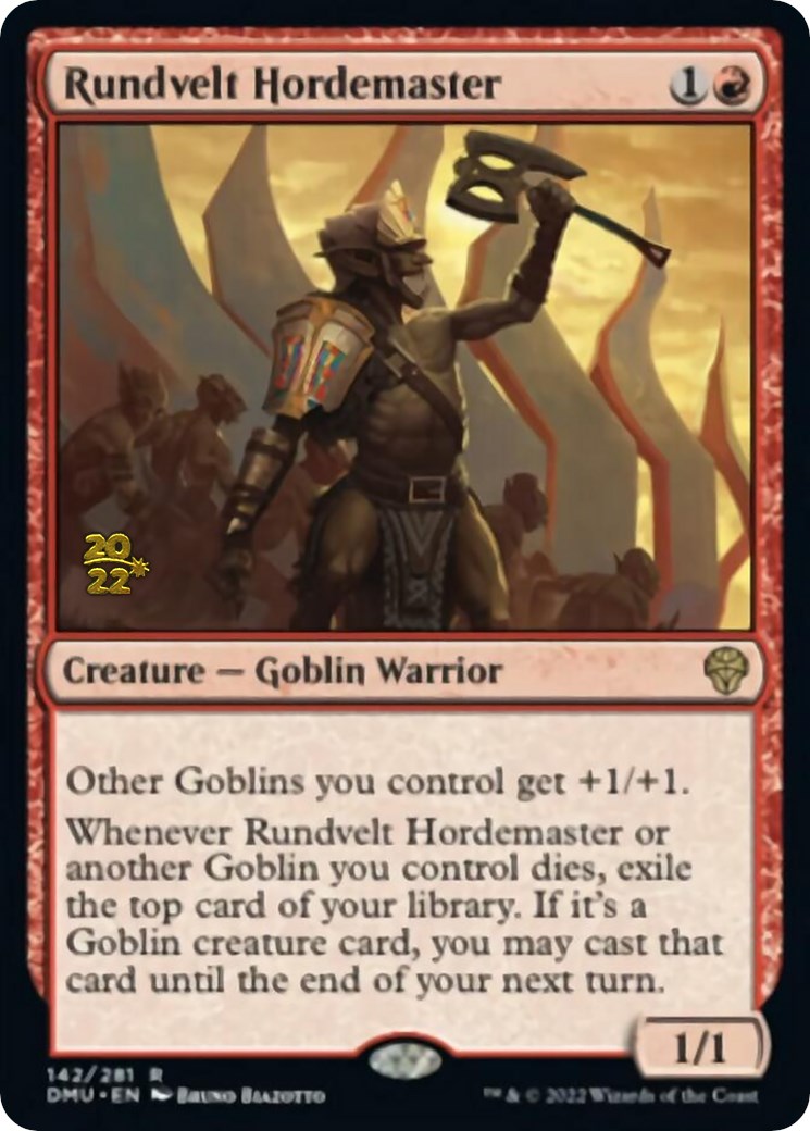 Rundvelt Hordemaster [Dominaria United Prerelease Promos] | Cracking-Singles