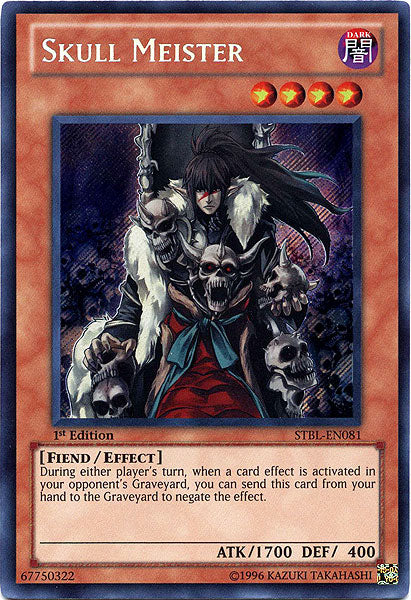 Skull Meister [STBL-EN081] Secret Rare | Cracking-Singles