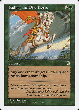 Riding the Dilu Horse [Portal Three Kingdoms] | Cracking-Singles