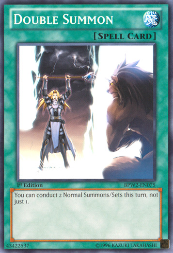 Double Summon [BPW2-EN075] Common | Cracking-Singles