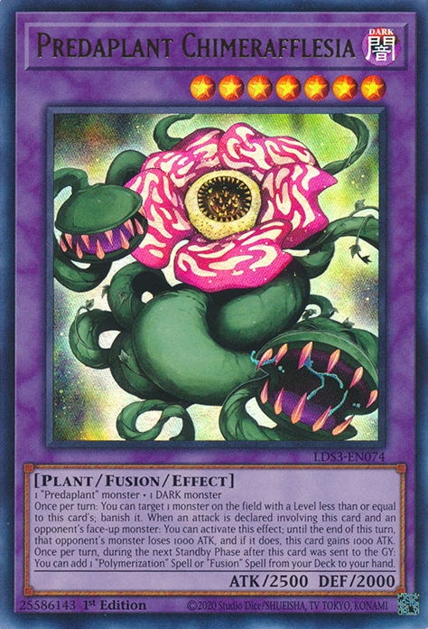 Predaplant Chimerafflesia [LDS3-EN074] Ultra Rare | Cracking-Singles