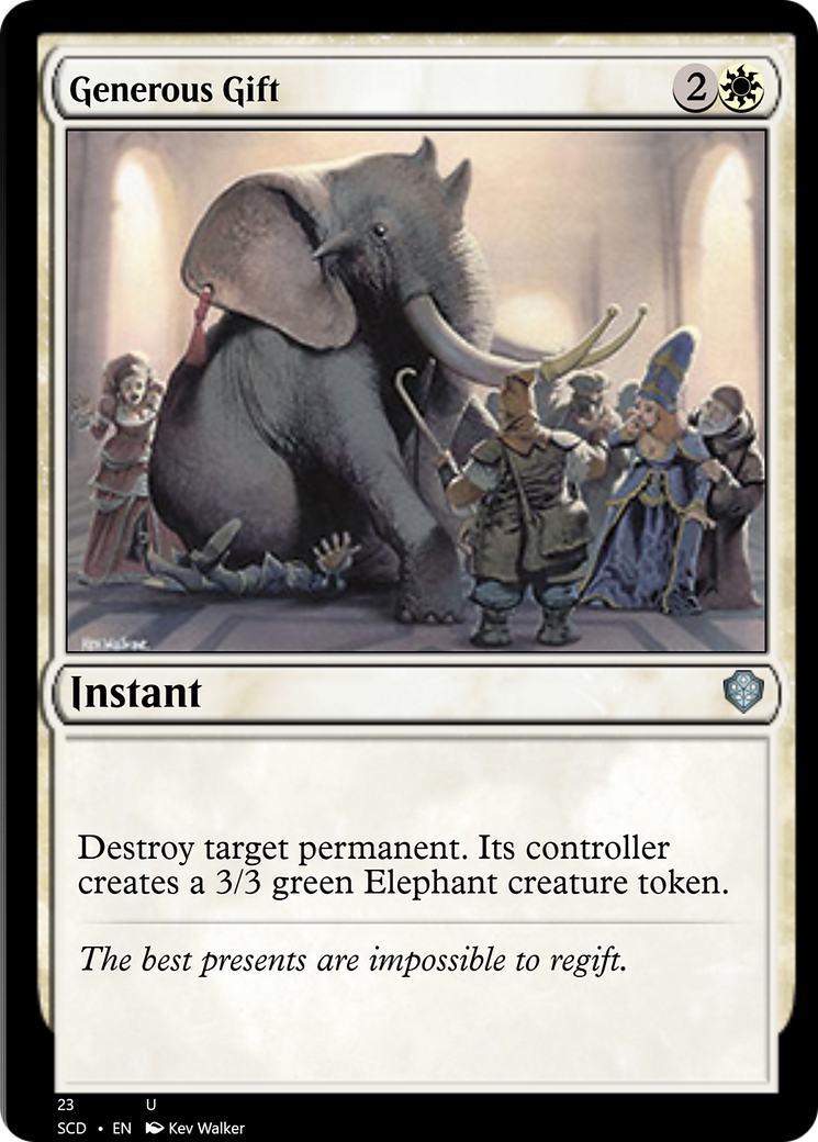 Generous Gift [Starter Commander Decks] | Cracking-Singles