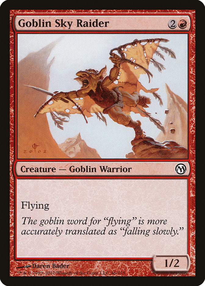 Goblin Sky Raider [Duels of the Planeswalkers] | Cracking-Singles