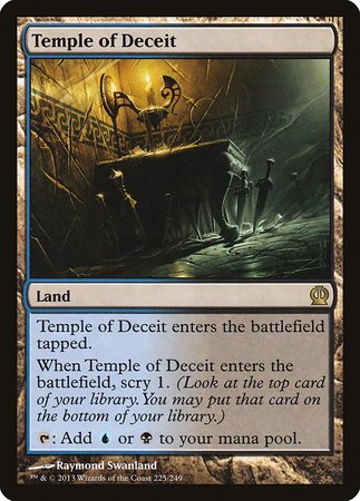 Temple of Deceit [Theros] | Cracking-Singles