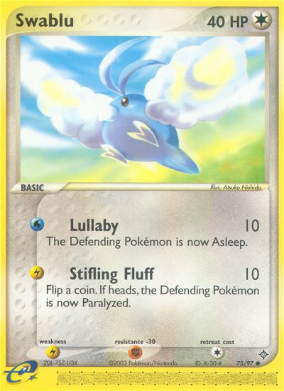 Swablu (75/97) [EX: Dragon] | Cracking-Singles