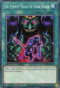 The Puppet Magic of Dark Ruler [SBCB-EN192] Common | Cracking-Singles