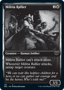 Militia Rallier [Innistrad: Double Feature] | Cracking-Singles