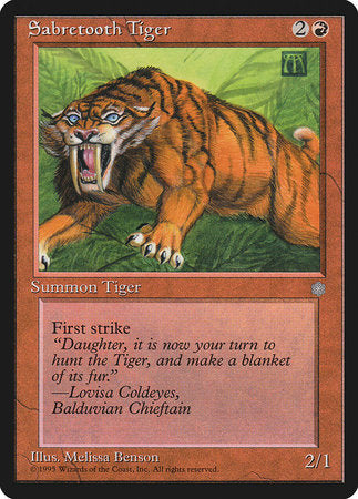 Sabretooth Tiger [Ice Age] | Cracking-Singles