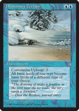 Illusionary Terrain [Ice Age] | Cracking-Singles