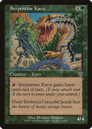 Serpentine Kavu [Invasion] | Cracking-Singles