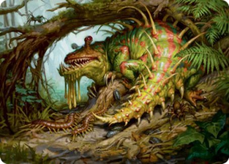 Blex, Vexing Pest Art Card [Strixhaven: School of Mages Art Series] | Cracking-Singles