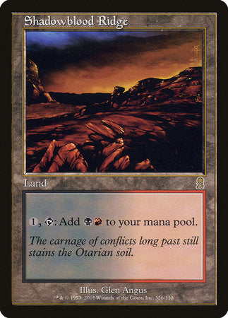 Shadowblood Ridge [Odyssey] | Cracking-Singles