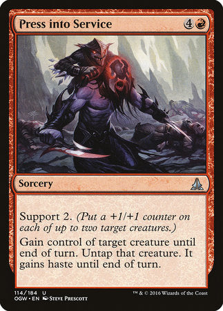Press into Service [Oath of the Gatewatch] | Cracking-Singles