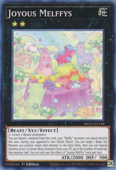 Joyous Melffys [MP21-EN194] Common | Cracking-Singles