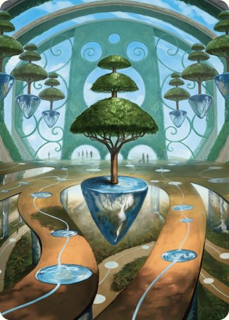 Rejuvenating Springs Art Card [Commander Masters Art Series] | Cracking-Singles