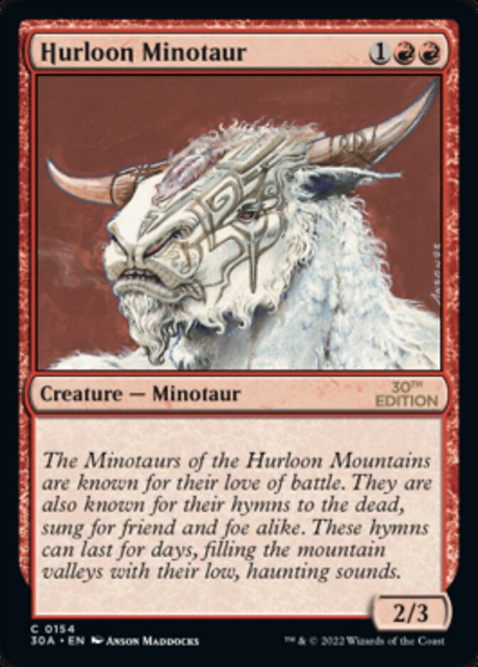 Hurloon Minotaur [30th Anniversary Edition] | Cracking-Singles