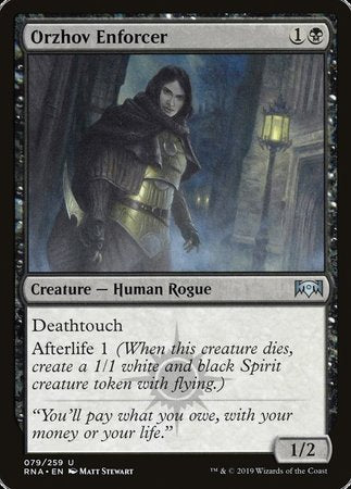 Orzhov Enforcer [Ravnica Allegiance] | Cracking-Singles