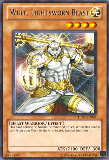 Wulf, Lightsworn Beast [TU05-EN007] Rare | Cracking-Singles