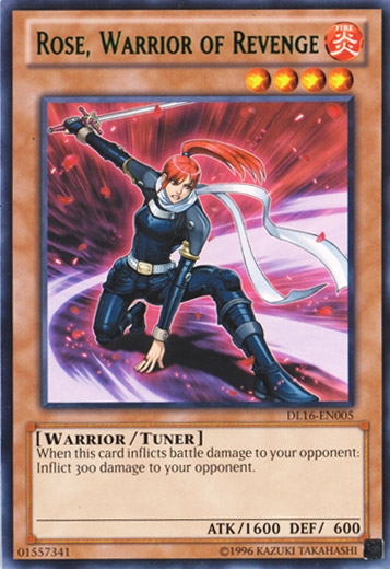 Rose, Warrior of Revenge (Green) [DL16-EN005] Rare | Cracking-Singles