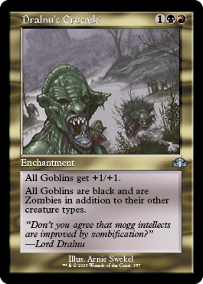 Dralnu's Crusade (Retro) [Dominaria Remastered] | Cracking-Singles
