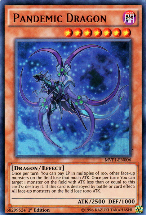 Pandemic Dragon [MVP1-EN006] Ultra Rare | Cracking-Singles