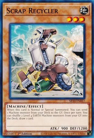 Scrap Recycler [SR10-EN017] Common | Cracking-Singles
