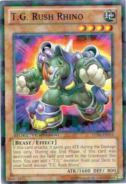 T.G. Rush Rhino [DT06-EN054] Common | Cracking-Singles