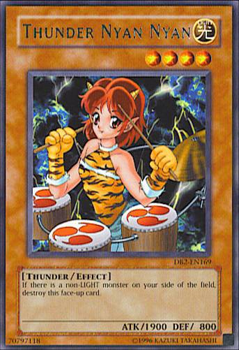 Thunder Nyan Nyan [DB2-EN169] Rare | Cracking-Singles