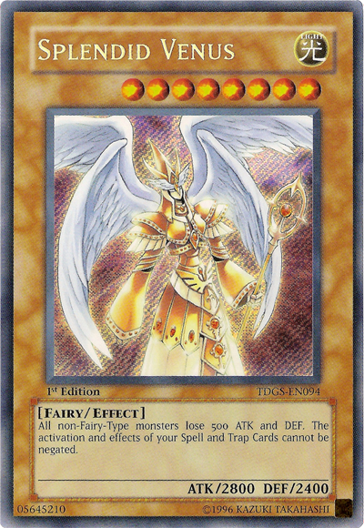 Splendid Venus [TDGS-EN094] Secret Rare | Cracking-Singles