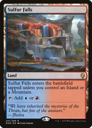 Sulfur Falls [Dominaria] | Cracking-Singles