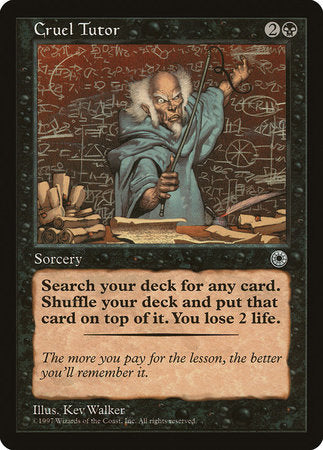Cruel Tutor [Portal] | Cracking-Singles