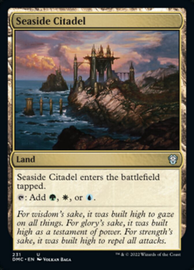 Seaside Citadel [Dominaria United Commander] | Cracking-Singles