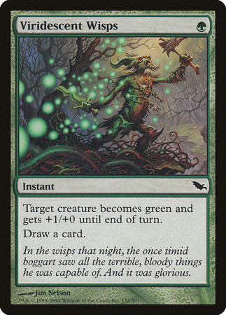 Viridescent Wisps [Shadowmoor] | Cracking-Singles
