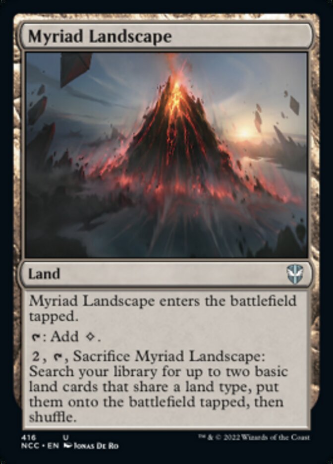 Myriad Landscape [Streets of New Capenna Commander] | Cracking-Singles