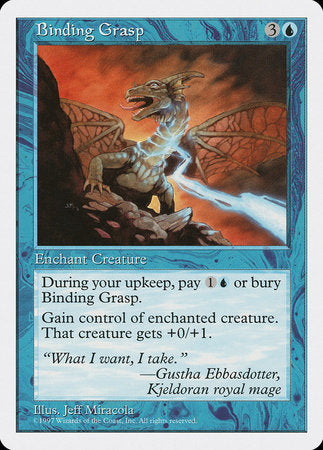 Binding Grasp [Fifth Edition] | Cracking-Singles