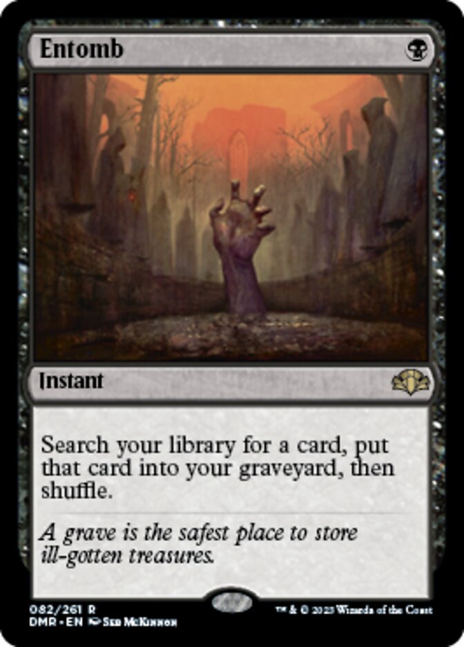 Entomb [Dominaria Remastered] | Cracking-Singles