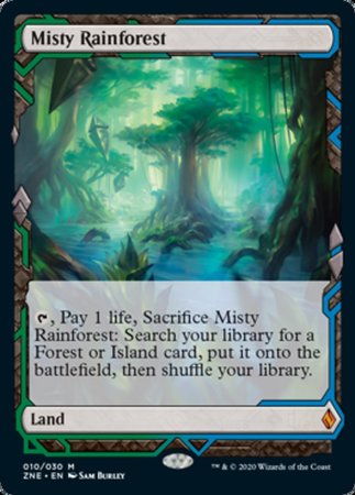 Misty Rainforest [Zendikar Rising Expeditions] | Cracking-Singles